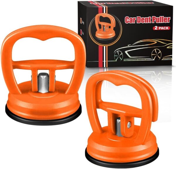ALASMOYER Car Dent Puller,Dent Removal kit, 2 Pack Dent Puller, Powerful Dent Removal kit, Dent Remover Tool for Car Dent Repair, Glass, Screen, Tiles...