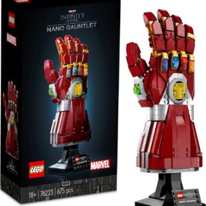 LEGO 76223 Marvel The Nano Infinity Glove, Thanos Set, Building Kit, Inifinity, Avengers Film: Endgame, Gift, for Adults